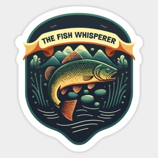 The Fish Whisperer Sticker